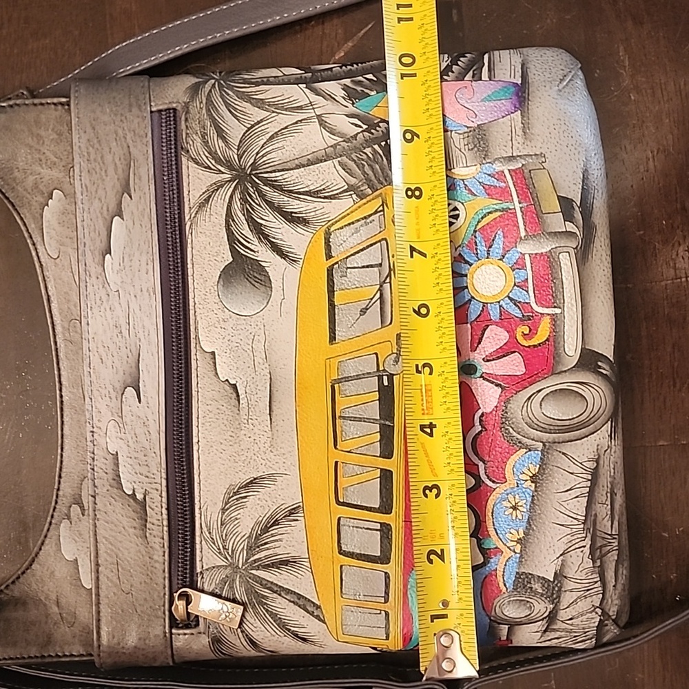 Anushcka Hobo NWOT Leather Happy Camper - Picture 2 of 6